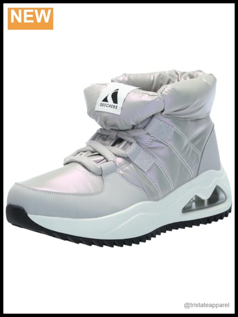 Women's Uno Peaks Fashion Sneaker, Memory Foam, Lace-Up, Mid Top